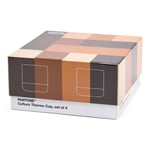 PANTONE Cortado-kopp, dobbeltvegg, 190ml, Multicolor, 4 stk