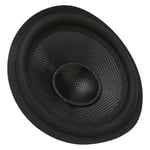 Speaker Cone Drum Paper 1 Inch Inner Diameter Rubber Surround Subwoofer Sp Set