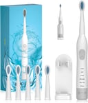 Sonic Electric Toothbrush for Man and Women, Rechargeable Smart Toothbrush for 2