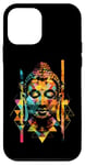 Coque pour iPhone 12 mini Bouddha Moderne Géométrique Tranquil Expression Zen