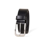 Amazon Essentials Ceinture en Jean Classique Homme, Noir, 130