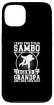 Coque pour iPhone 13 Sambo Grandpa Sambo Fighter Sambo Arts martiaux