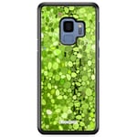 Samsung Galaxy A8 (2018) Skal - Stained Glass Grön