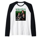 Harry Potter Hogwarts Legacy Sebastian Sallow collage Raglan Baseball Tee