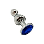 Plug anal bijou Lollypop bleu M Rosebud Sextoy - Wooomy