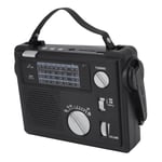 Hand Crank Radio AM FM SW Multi Band LED Emergency Radio With MP3 Playing