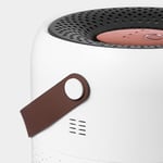 UK (White)Desktop Air Purifier Low Noise Air Circulation USB Rechargeable Portab