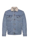 Lee Jeans Sherpa Jacket Blå