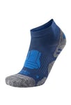 XAED - Chaussettes de fitness pour homme, taille 42/44, Bleu