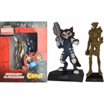 Figurine Rocket Raccoon Groot The Classic Marvel Collection Eaglemoss Super Héro