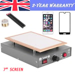 LCD Screen Separator Heating Hot Plate Removal Repair Machine for 7" inch Phone