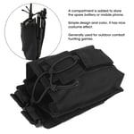 Nylon Tactic Military Two Way Radio Case Double Protective Cover Bag For Mol WAI