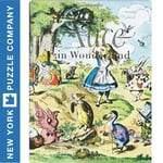 ALICE IN WONDERLAND Lewis Carroll Cover Art 1000pc Jigsaw Puzzle NPZPG2061