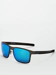 Oakley Holbrook Polarized Rectangle Sunglasses - Grey