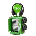 Numskull Official XBOX Green Gaming Locker, Controller Holder, Headset Stand for PS5, Xbox Series X S, Nintendo Switch - Official XBOX Merchandise