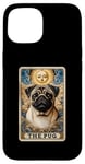 iPhone 15 The Pug Tarot Card Dog Lover Pug Dogs Owner Case