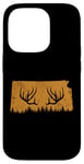 Coque pour iPhone 14 Pro Abri de jardin Chasseur d'élan en bois de cerf