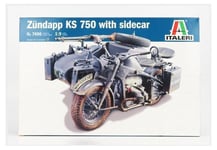 ITALERI 7406 1/9 Zundapp KS750 Avec Sidecar