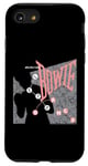 Coque pour iPhone SE (2020) / 7 / 8 David Bowie Let's Dance Rose et Gris