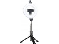 Lampka Biurkowa Xo Xo Ring Light Ss12 95Cm Led + Tripod, Black