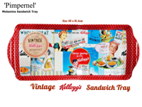 Pimpernel Classic Kellogg's Melamine Sandwich Serving Tray - NEW