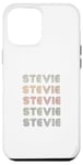 Coque pour iPhone 12 Pro Max T-shirt Love Heart Stevie Style grunge/vintage noir Stevie