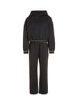 Calvin Klein Kids' Shine Logo Tape Hoodie & Joggers Set, Ck Black