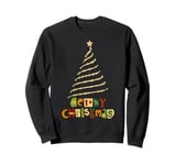 Xmas Tree Merry Christmas Family Matching Sweatshirt