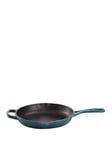 Le Creuset Signature 23 Cm Cast Iron Frying Pan With Metal Handle - Deep Teal