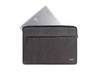 Acer Protective Sleeve laptop case ABG7H0 - (fits laptops up to 14 Inch, waster resistant material, dark grey)