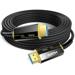 Câble Hdmi 2.1 8K 30M, Haute Vitesse 8K@60Hz 4K@120Hz 144Hz 48Gbps Nylon Tressé Hdmi Câble Compatible Avec Ps4, Pc, Projector, Moniteur, 8K Uhd Tv/Hdtv, Xbox[YIN144581]