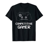 Competitive Gamer Shirt. Game Controller T-Shirt