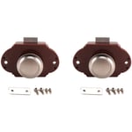 2X Car Push Lock Rv Caravan Boat Motor Latch Button Locks Furniture Drawer Loquet Door Hardware