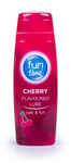 Fun Time Cherry Flavoured Lubricant Water Based Gel Edible Sex Aid Bottle 75ml