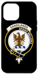 Coque pour iPhone 12 Pro Max Armoiries Sandilands - Blason de la famille