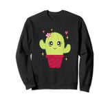 Cute cactus for children girls Sweatshirt