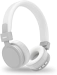 Casque Bluetooth sans Fil Freedom Lit II (Casque Audio Supra-auriculaire Bluetooth, Micro intégré, Pliable, Rembourré, Port USB-C, Apple Siri/Google Assistant) Blanc