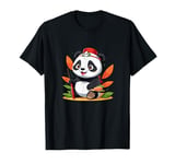 Happy Japanese Anime Sushi Panda Bear Sushi Lover Baby Panda T-Shirt