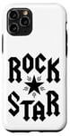 iPhone 11 Pro Cool Rock and Roll Star, I Love Rock Loud Music, Rock & Roll Case