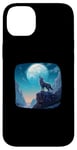 Coque pour iPhone 14 Plus Midnight Howl of The Wolf