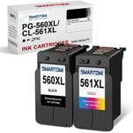 560 Xl 561 Xl Cartouches D'Encre Remanufacturées Pour Canon 560Xl 561Xl Compatible Pour Canon Pixma Ts5350 Ts5351 Ts5352 Ts5353 Ts5355 Ts7450 Ts7451 Ts5353A Ts5355A Imprimante[DYJ072642]