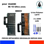 BATTERIE ORIGINE OEM XIAOMI Mi 10 ULTRA BM4V  BM 4V 4500mAh ( 2 x2250 ) 3,87V