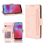 Yhteensopiva Vodafone Smart V10 Wallet Case Pu -nahkaisten korttipaikkojen kanssa.