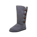 Bearpaw Femme Lori Bottes & Bottines Souples, Gris (Charcoal 030), 43 EU