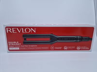 Revlon Double Straight Digital Hair Straightener Styler Waver Copper Ceramic