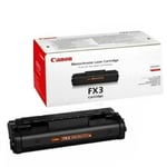 Canon FX-3 Toner Cartridge Black For Fax L200/L300 1557A003 Genuine