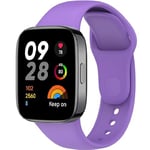 FYISWHO Bracelet Sport pour Redmi Watch 3, Bracelet de remplacement en Silicone pour Redmi Watch 3