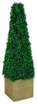 STREETWIZE Streetwize Artificial Obelisk Topiary With Solar lights