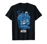 Star Wars Boba Fett Bounty Hunter Collage T-Shirt T-Shirt