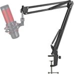 HyperX QuadCast Boom Arm Stand - Professional Studio Mic Stand Compatible with 